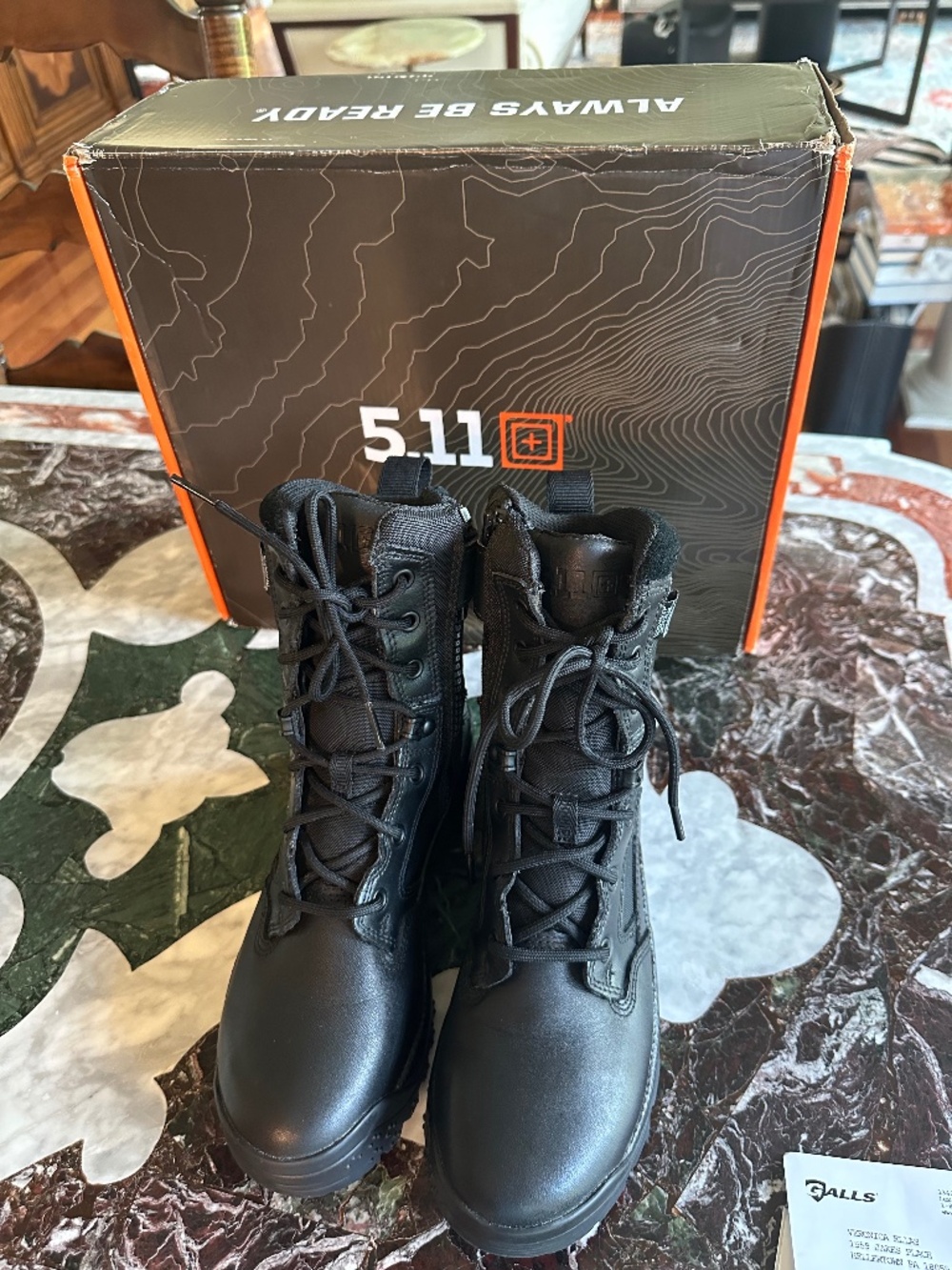 New! 5.11 Tactical Boots Black Size US7